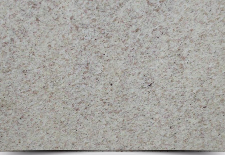 amostra de piso de granito Branco Siena